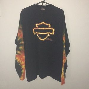 Men’s Vintage Harley Davidson Shirt. Sz 2X